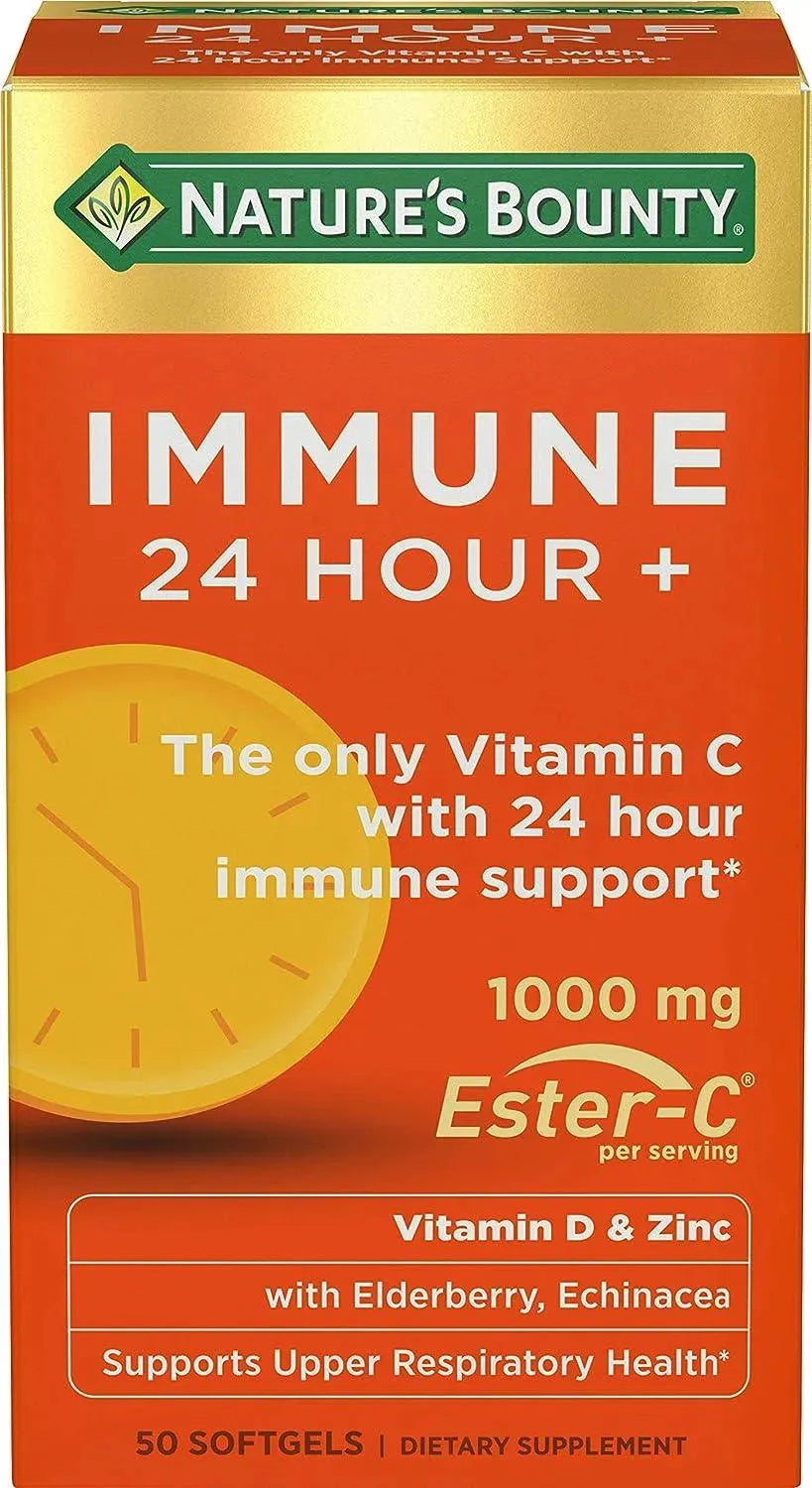 NATURE'S BOUNTY - Nature's Bounty Immune 24 Hour + 50 Capsulas Blandas - The Red Vitamin MX - Suplementos Alimenticios - {{ shop.shopifyCountryName }}