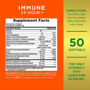 NATURE'S BOUNTY - Nature's Bounty Immune 24 Hour + 50 Capsulas Blandas - The Red Vitamin MX - Suplementos Alimenticios - {{ shop.shopifyCountryName }}