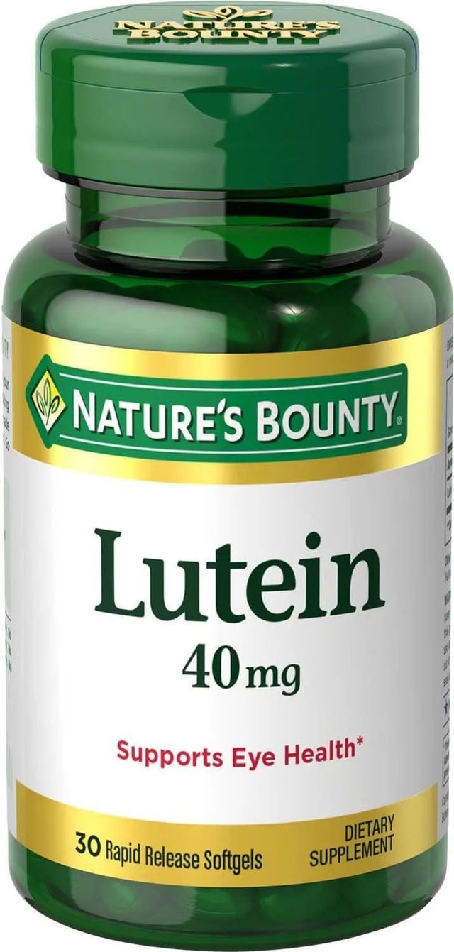 NATURE'S BOUNTY - Nature's Bounty Lutein 40Mg. 30 Capsulas Blandas - The Red Vitamin MX - Suplementos Alimenticios - {{ shop.shopifyCountryName }}