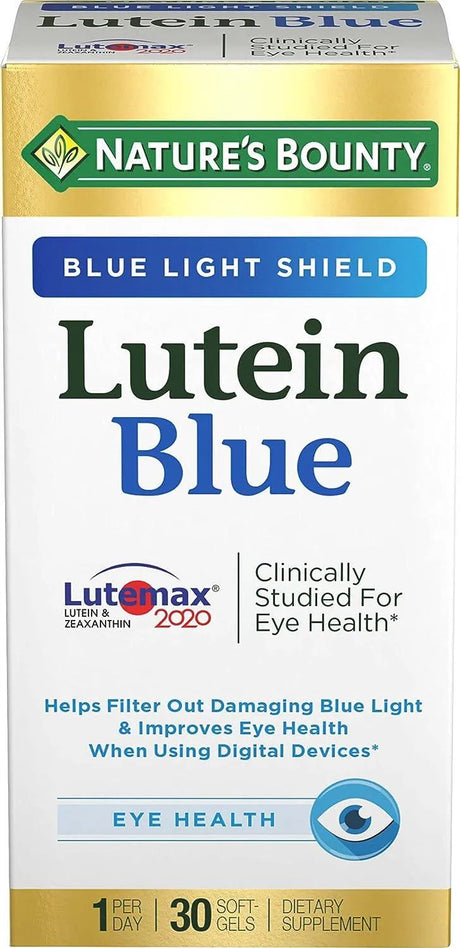 NATURE'S BOUNTY - Nature's Bounty Lutein Blue 30 Capsulas Blandas - The Red Vitamin MX - Suplementos Alimenticios - {{ shop.shopifyCountryName }}