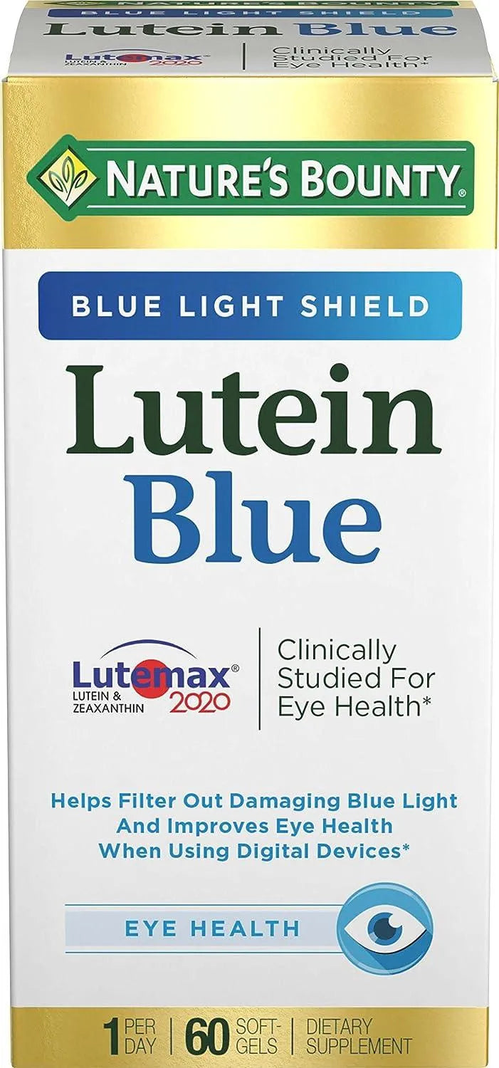 NATURE'S BOUNTY - Nature's Bounty Lutein Blue 60 Capsulas Blandas - The Red Vitamin MX - Suplementos Alimenticios - {{ shop.shopifyCountryName }}