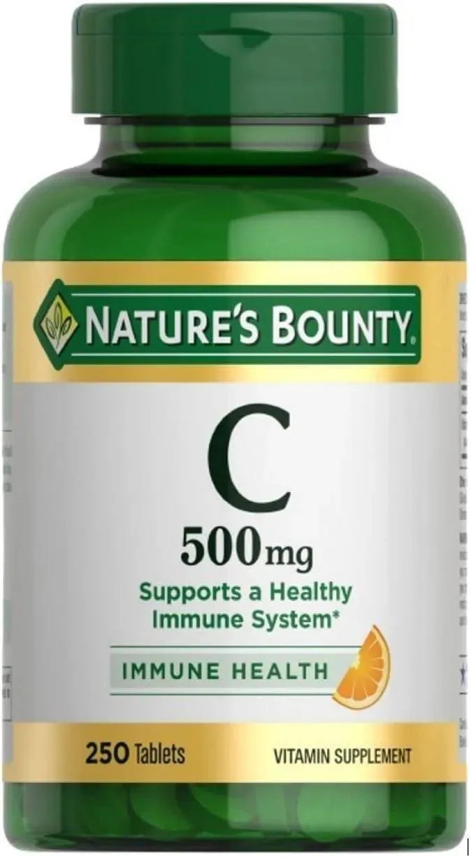 NATURE'S BOUNTY - Nature’s Bounty Vitamin C 500Mg. 240 Tabletas - The Red Vitamin MX - Suplementos Alimenticios - {{ shop.shopifyCountryName }}