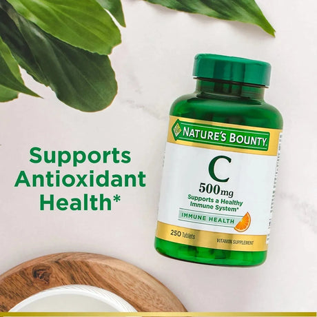 NATURE'S BOUNTY - Nature’s Bounty Vitamin C 500Mg. 240 Tabletas - The Red Vitamin MX - Suplementos Alimenticios - {{ shop.shopifyCountryName }}