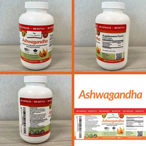 NATURE'S BRANCH - Nature's Branch Organic Ashwagandha with Black Pepper 180 Capsulas - The Red Vitamin MX - Suplementos Alimenticios - {{ shop.shopifyCountryName }}