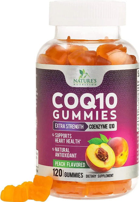 NATURE'S NUTRITION - Nature's Nutrition CoQ10 100Mg. 120 Gomitas - The Red Vitamin MX - Suplementos Alimenticios - {{ shop.shopifyCountryName }}