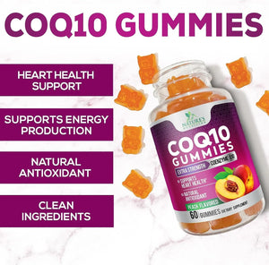 NATURE'S NUTRITION - Nature's Nutrition CoQ10 100Mg. 60 Gomitas - The Red Vitamin MX - Suplementos Alimenticios - {{ shop.shopifyCountryName }}