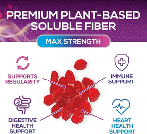 NATURE'S NUTRITION - Nature's Nutrition Fiber Gummies for Adults 120 Gomitas - The Red Vitamin MX - Suplementos Alimenticios - {{ shop.shopifyCountryName }}