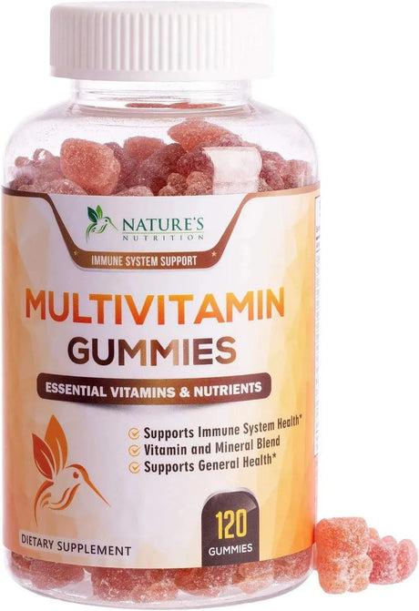 NATURE'S NUTRITION - Nature's Nutrition Multivitamin for Women & Men 120 Gomitas - The Red Vitamin MX - Suplementos Alimenticios - {{ shop.shopifyCountryName }}