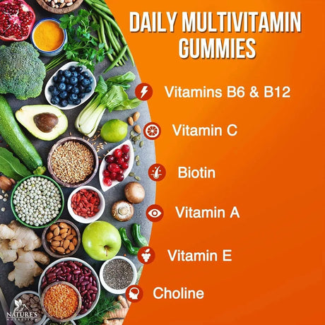NATURE'S NUTRITION - Nature's Nutrition Multivitamin for Women & Men 120 Gomitas - The Red Vitamin MX - Suplementos Alimenticios - {{ shop.shopifyCountryName }}