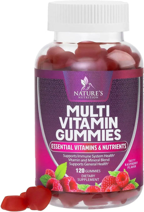NATURE'S NUTRITION - Nature's Nutrition Multivitamin Gummies 120 Gomitas - The Red Vitamin MX - Suplementos Alimenticios - {{ shop.shopifyCountryName }}