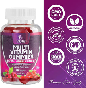 NATURE'S NUTRITION - Nature's Nutrition Multivitamin Gummies 120 Gomitas - The Red Vitamin MX - Suplementos Alimenticios - {{ shop.shopifyCountryName }}