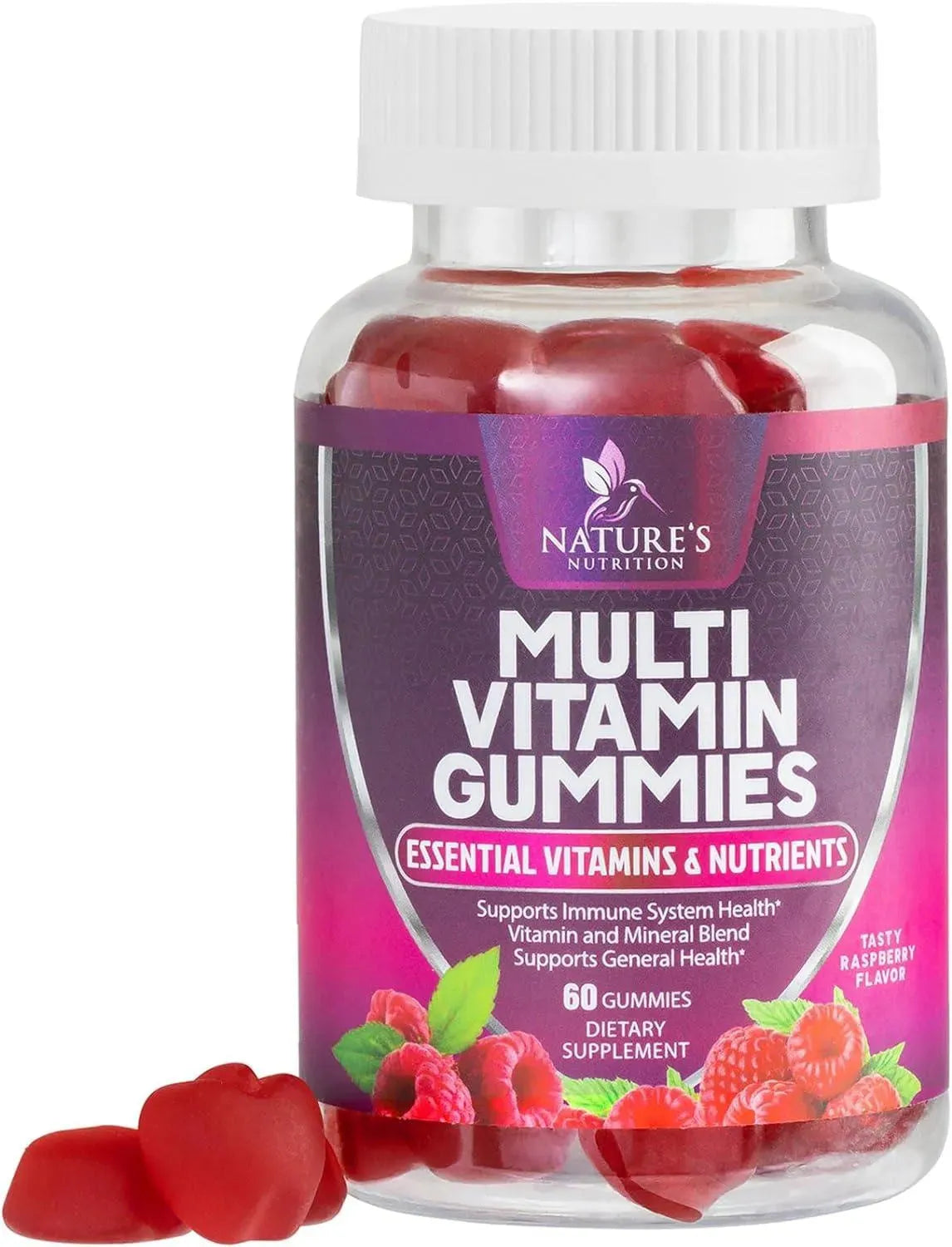 NATURE'S NUTRITION - Nature's Nutrition Multivitamin Gummies 60 Gomitas - The Red Vitamin MX - Suplementos Alimenticios - {{ shop.shopifyCountryName }}