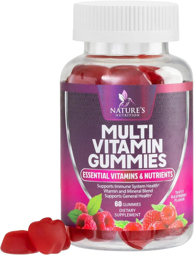 NATURE'S NUTRITION - Nature's Nutrition Multivitamin Gummies 60 Gomitas - The Red Vitamin MX - Suplementos Alimenticios - {{ shop.shopifyCountryName }}