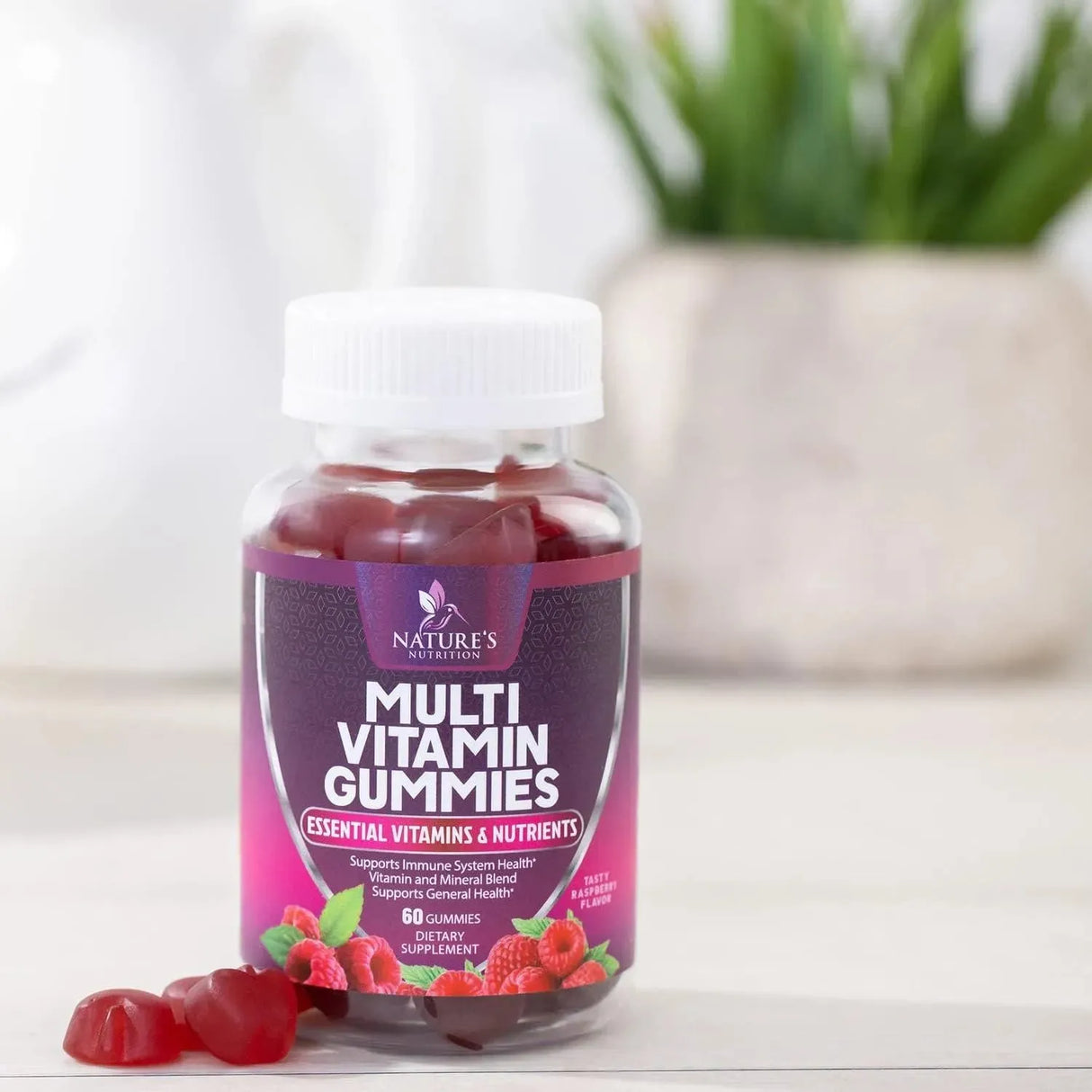 NATURE'S NUTRITION - Nature's Nutrition Multivitamin Gummies 60 Gomitas - The Red Vitamin MX - Suplementos Alimenticios - {{ shop.shopifyCountryName }}