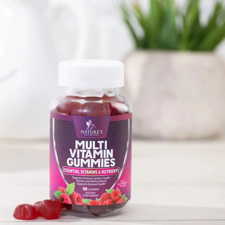 NATURE'S NUTRITION - Nature's Nutrition Multivitamin Gummies 60 Gomitas - The Red Vitamin MX - Suplementos Alimenticios - {{ shop.shopifyCountryName }}