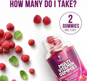 NATURE'S NUTRITION - Nature's Nutrition Multivitamin Gummies 60 Gomitas - The Red Vitamin MX - Suplementos Alimenticios - {{ shop.shopifyCountryName }}