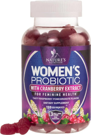 NATURE'S NUTRITION - Nature's Nutrition Probiotics for Women 120 Gomitas - The Red Vitamin MX - Suplementos Alimenticios - {{ shop.shopifyCountryName }}