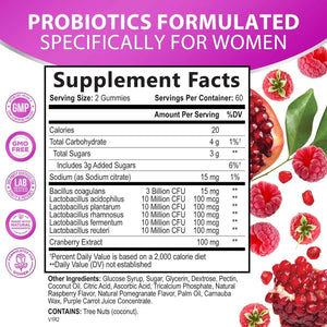 NATURE'S NUTRITION - Nature's Nutrition Probiotics for Women 120 Gomitas - The Red Vitamin MX - Suplementos Alimenticios - {{ shop.shopifyCountryName }}