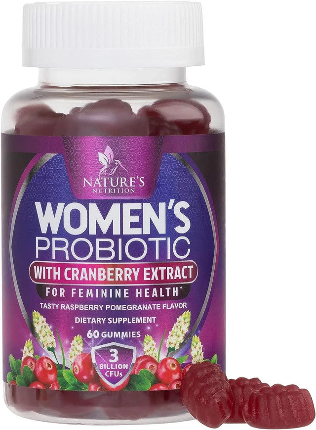 NATURE'S NUTRITION - Nature's Nutrition Probiotics for Women 60 Gomitas - The Red Vitamin MX - Suplementos Alimenticios - {{ shop.shopifyCountryName }}