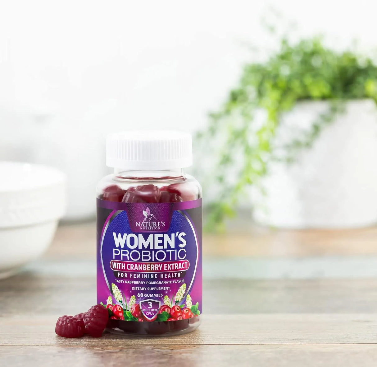 NATURE'S NUTRITION - Nature's Nutrition Probiotics for Women 60 Gomitas - The Red Vitamin MX - Suplementos Alimenticios - {{ shop.shopifyCountryName }}