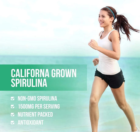 NATURE'S NUTRITION - Nature's Nutrition Spirulina 500Gr. 120 Capsulas - The Red Vitamin MX - Suplementos Alimenticios - {{ shop.shopifyCountryName }}