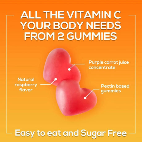 NATURE'S NUTRITION - Nature's Nutrition Sugar Free Vitamin C Gummies 120 Gomitas - The Red Vitamin MX - Suplementos Alimenticios - {{ shop.shopifyCountryName }}