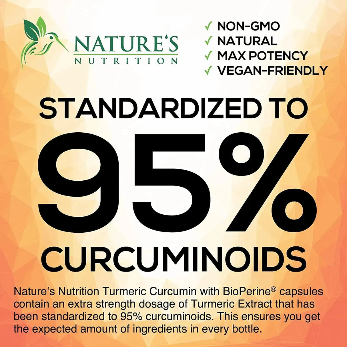 NATURE'S NUTRITION - Nature's Nutrition Turmeric Curcumin 1950Mg. 240 Capsulas - The Red Vitamin MX - Suplementos Alimenticios - {{ shop.shopifyCountryName }}