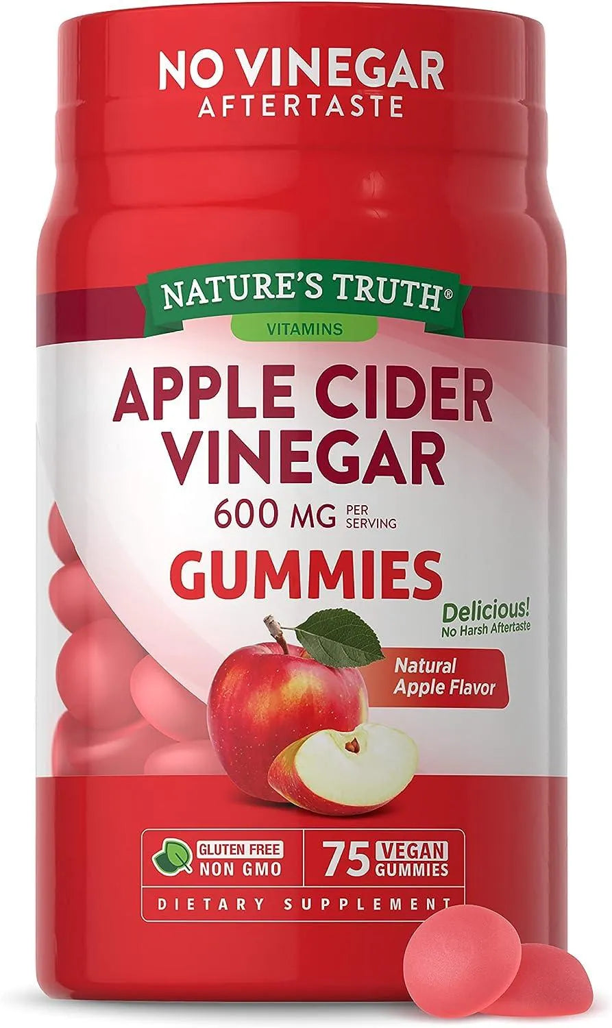 NATURE'S TRUTH - Nature's Truth Apple Cider Vinegar Gummies 600Mg. 75 Gomitas - The Red Vitamin MX - Suplementos Alimenticios - {{ shop.shopifyCountryName }}