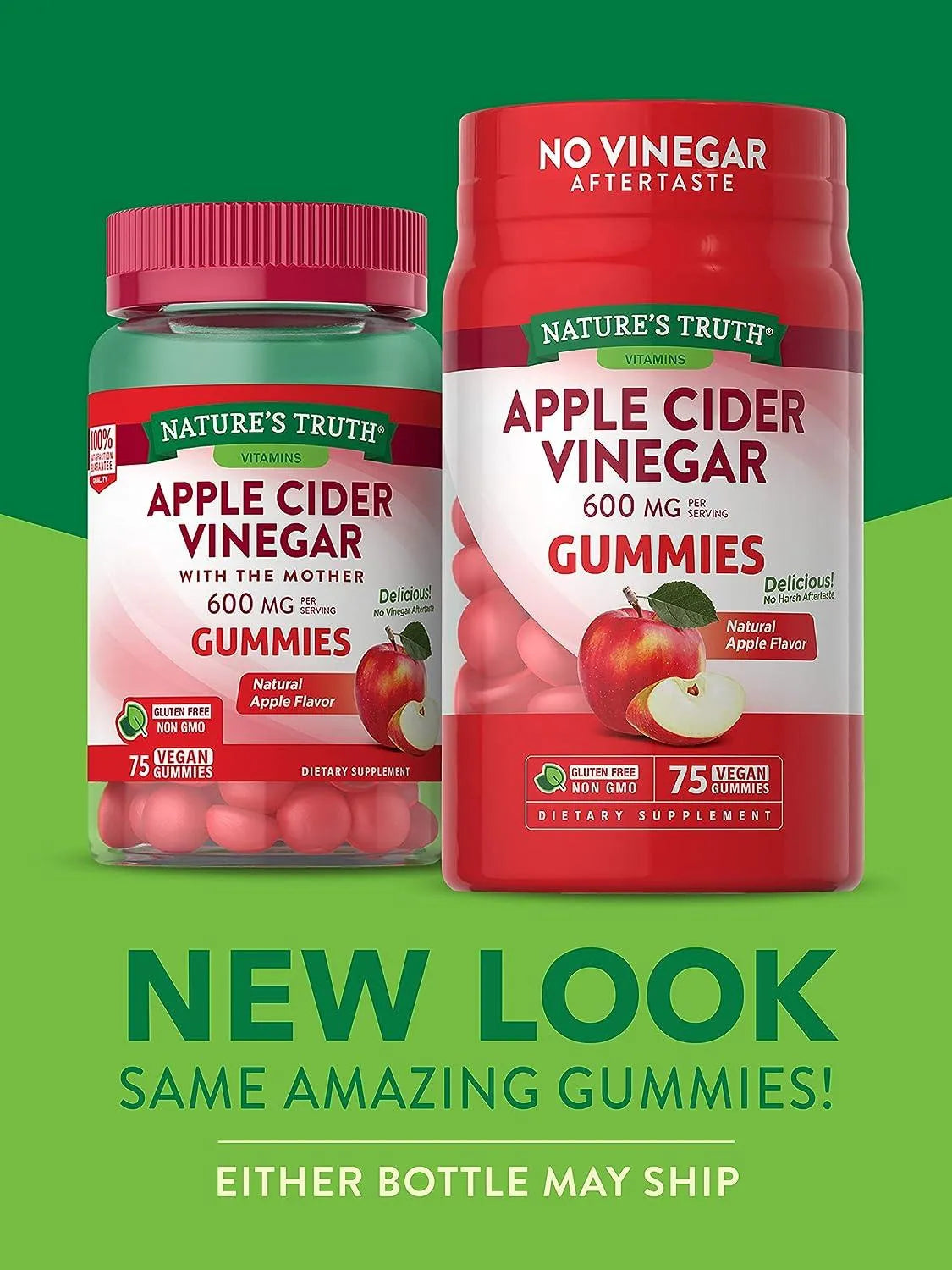 NATURE'S TRUTH - Nature's Truth Apple Cider Vinegar Gummies 600Mg. 75 Gomitas - The Red Vitamin MX - Suplementos Alimenticios - {{ shop.shopifyCountryName }}