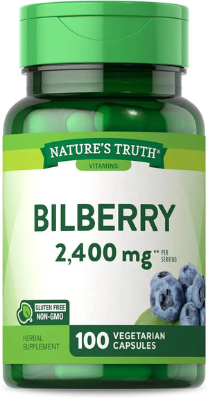 NATURE'S TRUTH - Nature's Truth Bilberry Fruit Extract 2400Mg. 100 Capsulas - The Red Vitamin MX - Suplementos Alimenticios - {{ shop.shopifyCountryName }}