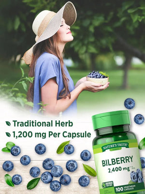 NATURE'S TRUTH - Nature's Truth Bilberry Fruit Extract 2400Mg. 100 Capsulas - The Red Vitamin MX - Suplementos Alimenticios - {{ shop.shopifyCountryName }}