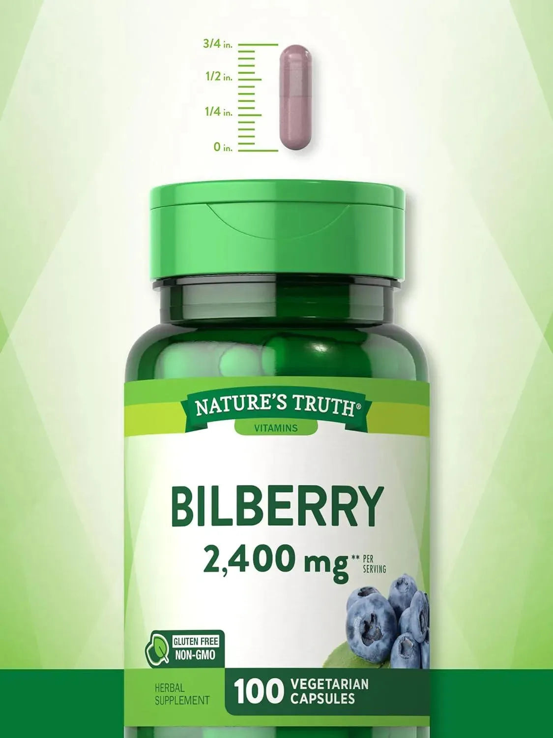 NATURE'S TRUTH - Nature's Truth Bilberry Fruit Extract 2400Mg. 100 Capsulas - The Red Vitamin MX - Suplementos Alimenticios - {{ shop.shopifyCountryName }}