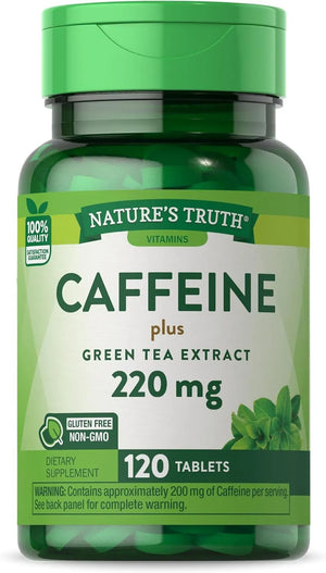 NATURE'S TRUTH - Nature's Truth Caffeine Pills 220Mg. 120 Tabletas - The Red Vitamin MX - Suplementos Alimenticios - {{ shop.shopifyCountryName }}