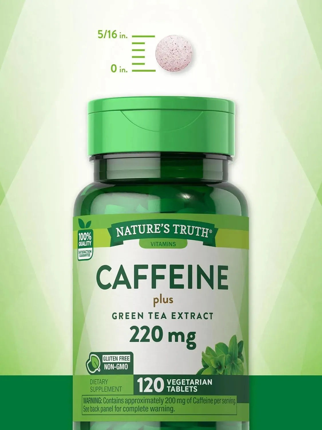 NATURE'S TRUTH - Nature's Truth Caffeine Pills 220Mg. 120 Tabletas - The Red Vitamin MX - Suplementos Alimenticios - {{ shop.shopifyCountryName }}