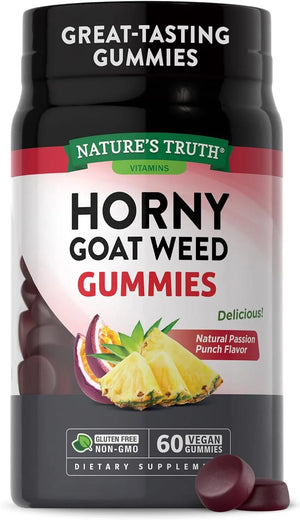 NATURE'S TRUTH - Nature's Truth Horny Goat Weed Gummies 60 Gomitas - The Red Vitamin MX - Suplementos Alimenticios - {{ shop.shopifyCountryName }}