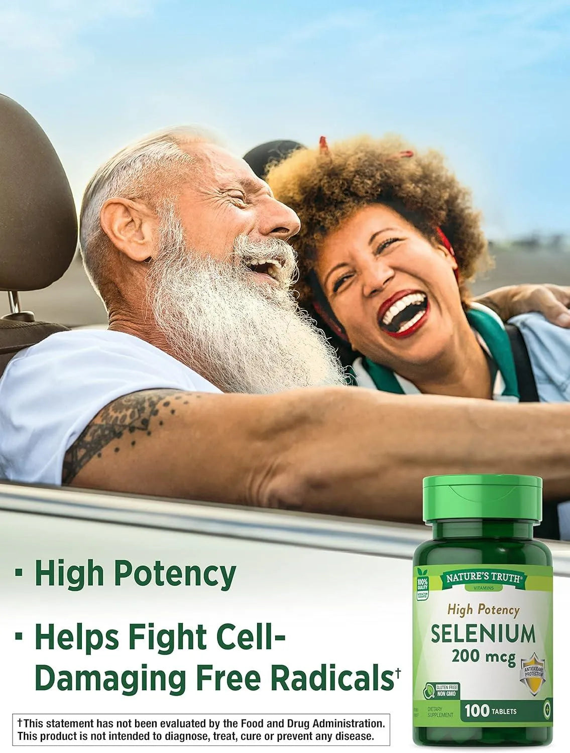 NATURE'S TRUTH - Nature's Truth Selenium 200mcg 100 Tabletas - The Red Vitamin MX - Suplementos Alimenticios - {{ shop.shopifyCountryName }}