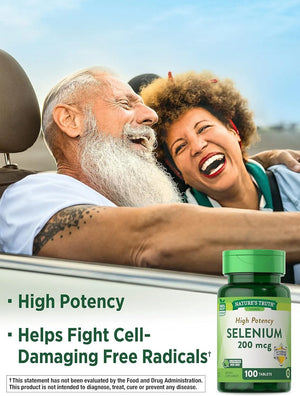 NATURE'S TRUTH - Nature's Truth Selenium 200mcg 100 Tabletas - The Red Vitamin MX - Suplementos Alimenticios - {{ shop.shopifyCountryName }}