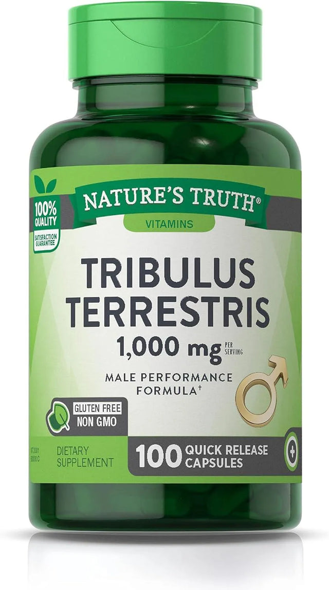 NATURE'S TRUTH - Nature's Truth Tribulus Terrestris 1000Mg. 100 Capsulas - The Red Vitamin MX - Suplementos Alimenticios - {{ shop.shopifyCountryName }}