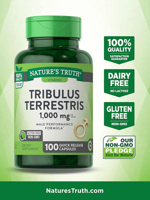 NATURE'S TRUTH - Nature's Truth Tribulus Terrestris 1000Mg. 100 Capsulas - The Red Vitamin MX - Suplementos Alimenticios - {{ shop.shopifyCountryName }}