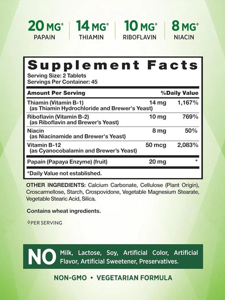 NATURE'S TRUTH - Nature's Truth Vitamin B Complex Plus B12 90 Tabletas - The Red Vitamin MX - Suplementos Alimenticios - {{ shop.shopifyCountryName }}