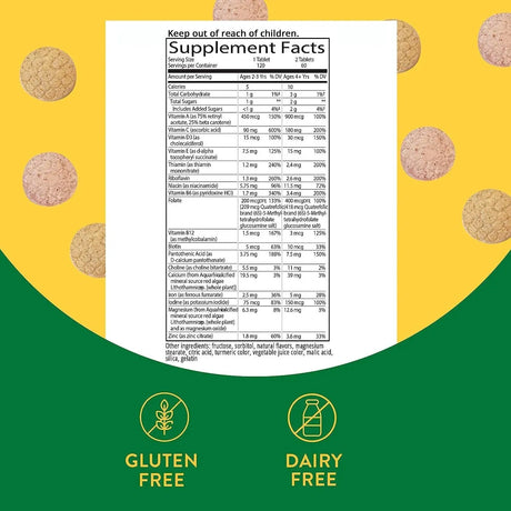NATURE'S WAY - Nature's Way Alive! Children's Daily Multivitamin 120 Tabletas Masticables - The Red Vitamin MX - Suplementos Alimenticios - {{ shop.shopifyCountryName }}