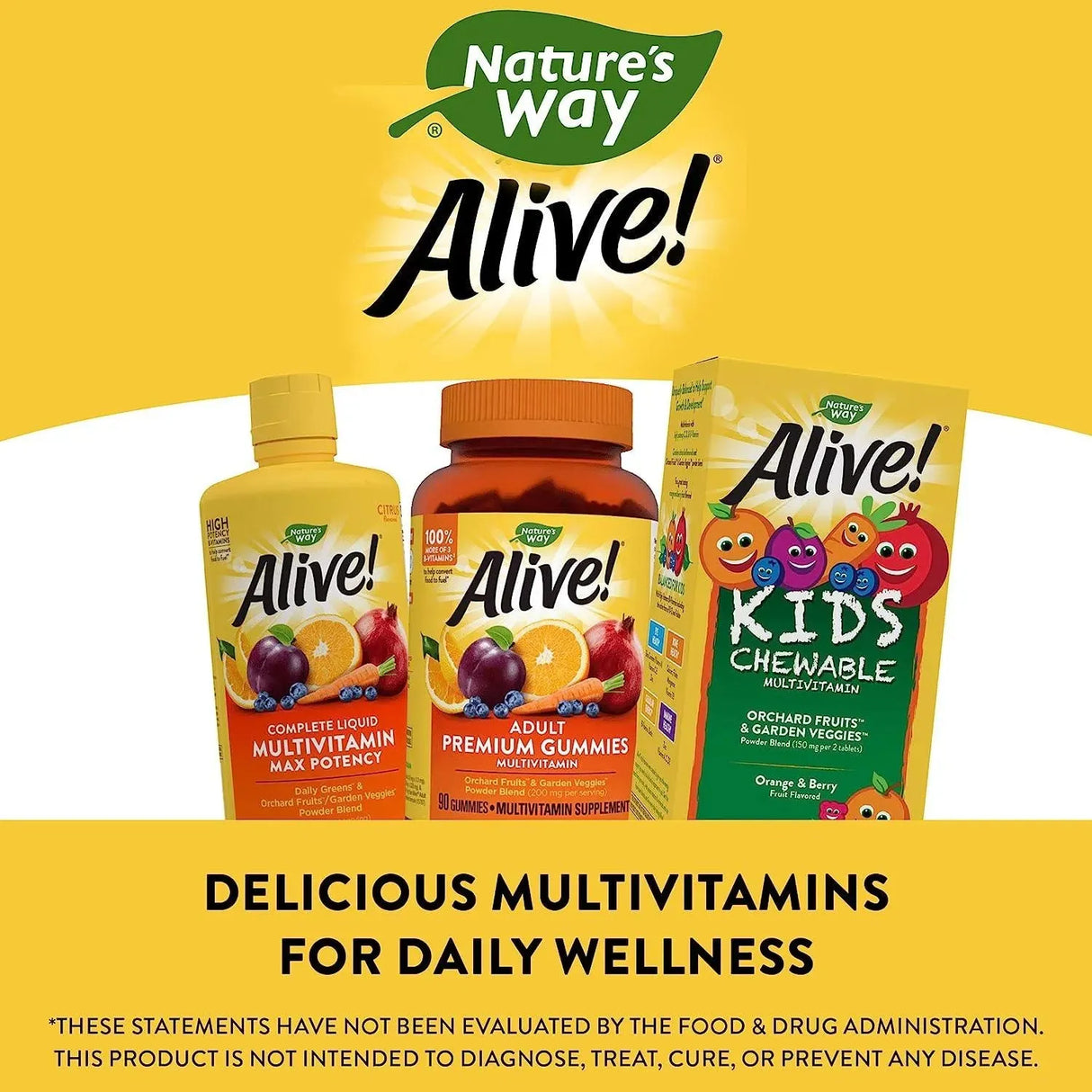 NATURE'S WAY - Nature's Way Alive! Children's Daily Multivitamin 120 Tabletas Masticables - The Red Vitamin MX - Suplementos Alimenticios - {{ shop.shopifyCountryName }}