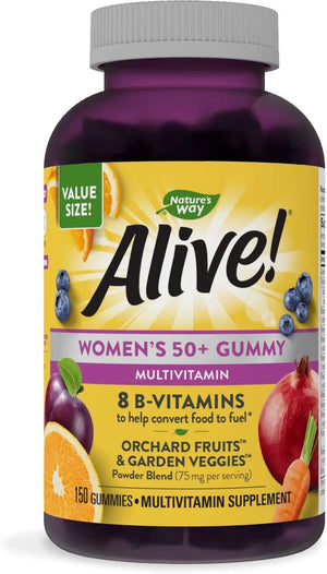 NATURE'S WAY - Nature's Way Alive! Women’s 50+ 150 Gomitas - The Red Vitamin MX - Suplementos Alimenticios - {{ shop.shopifyCountryName }}