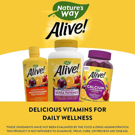 NATURE'S WAY - Nature's Way Alive! Women’s 50+ 150 Tabletas - The Red Vitamin MX - Suplementos Alimenticios - {{ shop.shopifyCountryName }}