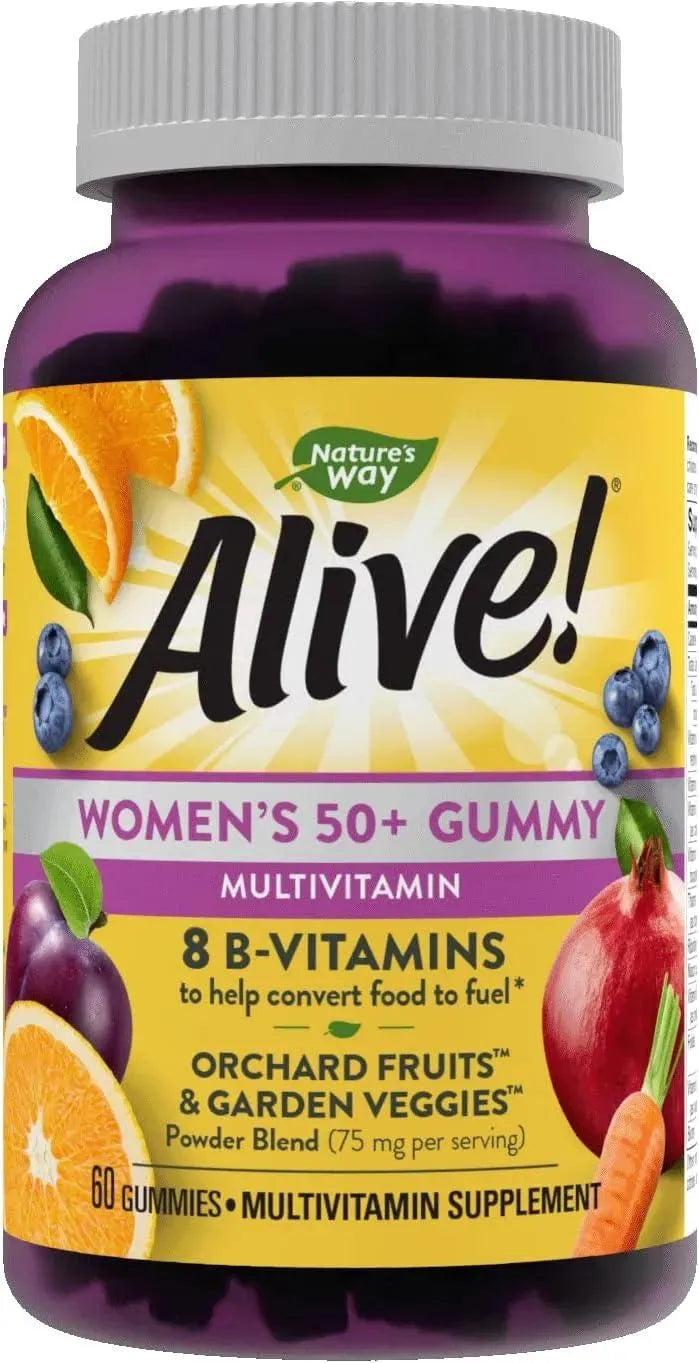 NATURE'S WAY - Nature's Way Alive! Women’s 50+ 60 Gomitas - The Red Vitamin MX - Suplementos Alimenticios - {{ shop.shopifyCountryName }}