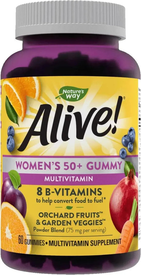 NATURE'S WAY - Nature's Way Alive! Women’s 50+ 60 Gomitas - The Red Vitamin MX - Suplementos Alimenticios - {{ shop.shopifyCountryName }}