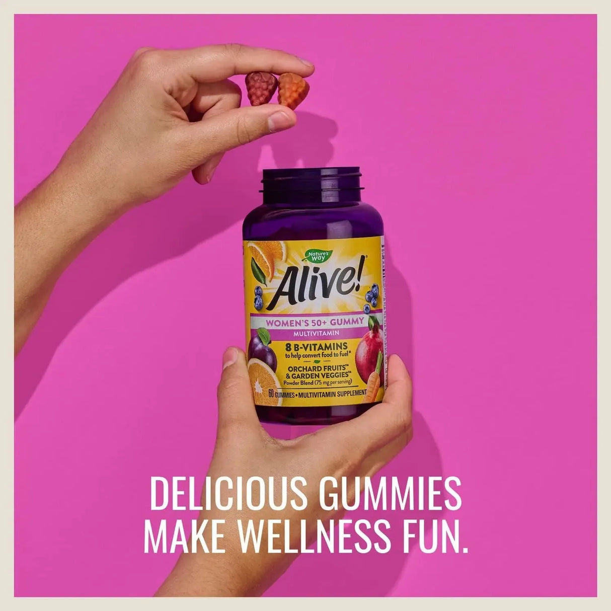 NATURE'S WAY - Nature's Way Alive! Women’s 50+ 60 Gomitas - The Red Vitamin MX - Suplementos Alimenticios - {{ shop.shopifyCountryName }}