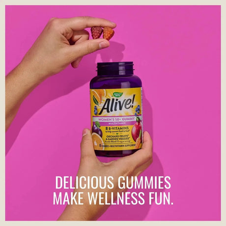 NATURE'S WAY - Nature's Way Alive! Women’s 50+ 60 Gomitas - The Red Vitamin MX - Suplementos Alimenticios - {{ shop.shopifyCountryName }}