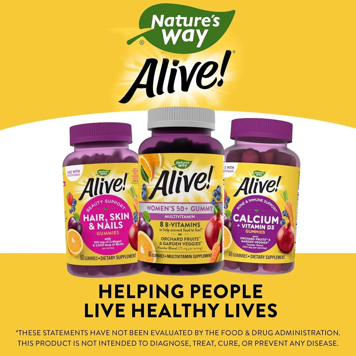 NATURE'S WAY - Nature's Way Alive! Women’s 50+ 60 Gomitas - The Red Vitamin MX - Suplementos Alimenticios - {{ shop.shopifyCountryName }}