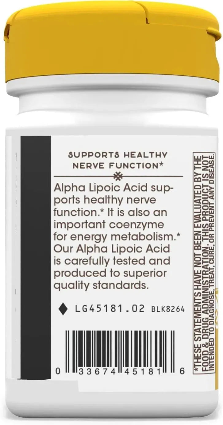 NATURE'S WAY - Nature's Way Alpha Lipoic Acid 600Mg. 60 Capsulas - The Red Vitamin MX - Suplementos Alimenticios - {{ shop.shopifyCountryName }}